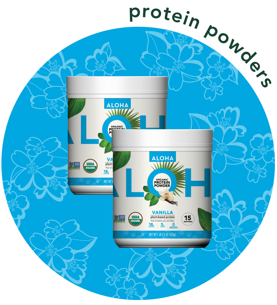 Two Canisters of Vanilla Protein Powder