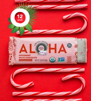 Peppermint White Chocolate – Protein Bars (Out of stock)