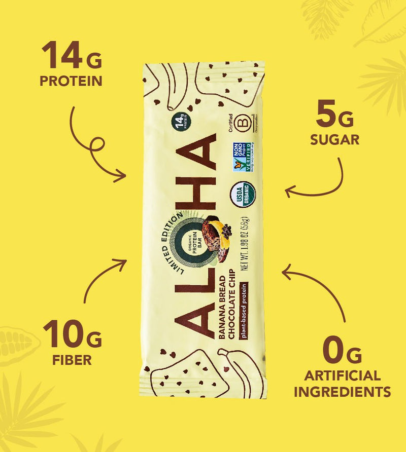 Banana Bread Chocolate Chip - Protein Bars (Out of stock)